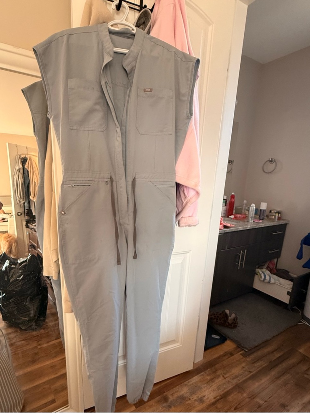 FIGS Light blue Sleeveless Medical Jumpsuit